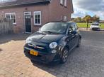 Fiat 500E 2017 Grijs, Auto's, Zwart, 4 stoelen, Leder en Stof, 113 pk