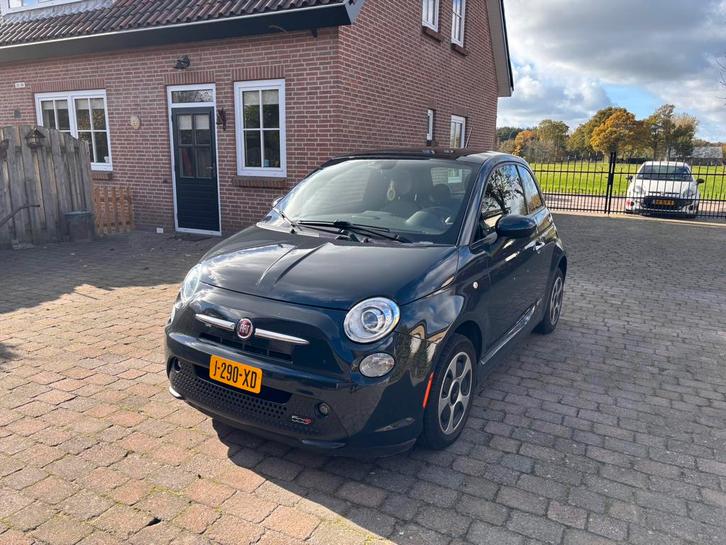 Fiat 500E 2017 Grijs, Auto's, Fiat, Particulier, 500E, Airbags, Airconditioning, Alarm, Bluetooth, Centrale vergrendeling, Climate control
