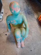 tuinbeeld man opknapper, Tuin en Terras, Tuinbeelden, Ophalen, Gebruikt, Beton, Mensenbeeld