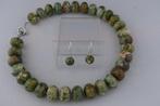 RHYOLIET ketting/oorhanger-set, Sieraden, Tassen en Uiterlijk, Edelstenen, Verzenden, Nieuw