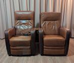 Sta Op en Relax fauteuils, Ophalen, Gebruikt, 50 tot 75 cm, Leer