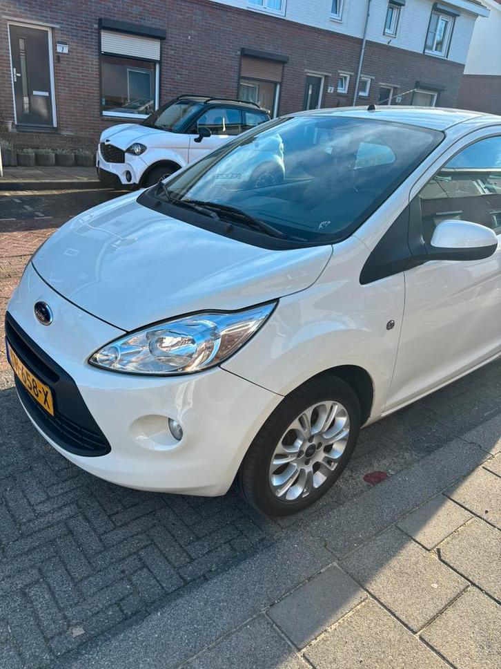 Ford Ka 1.2 51KW 2009 Wit, Auto's, Ford, Particulier, Ka, Benzine, B, Hatchback, Handgeschakeld, Geïmporteerd, Wit, Voorwielaandrijving