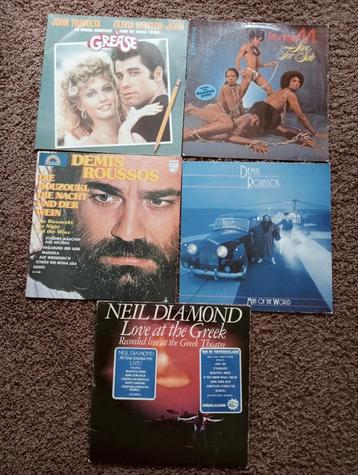 Set van 5 jaren '70 lp's vinyl incl 2 dubbel lp's beschikbaar voor biedingen