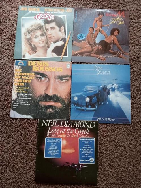 Set van 5 jaren '70 lp's vinyl incl 2 dubbel lp's, Cd's en Dvd's, Vinyl | Filmmuziek en Soundtracks, Gebruikt, 12 inch, Ophalen of Verzenden