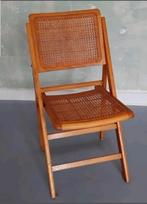 Italiaans Vintage Gilles Cane design klapstoel met webbing, Antiek en Kunst, Antiek | Meubels | Stoelen en Banken, Ophalen