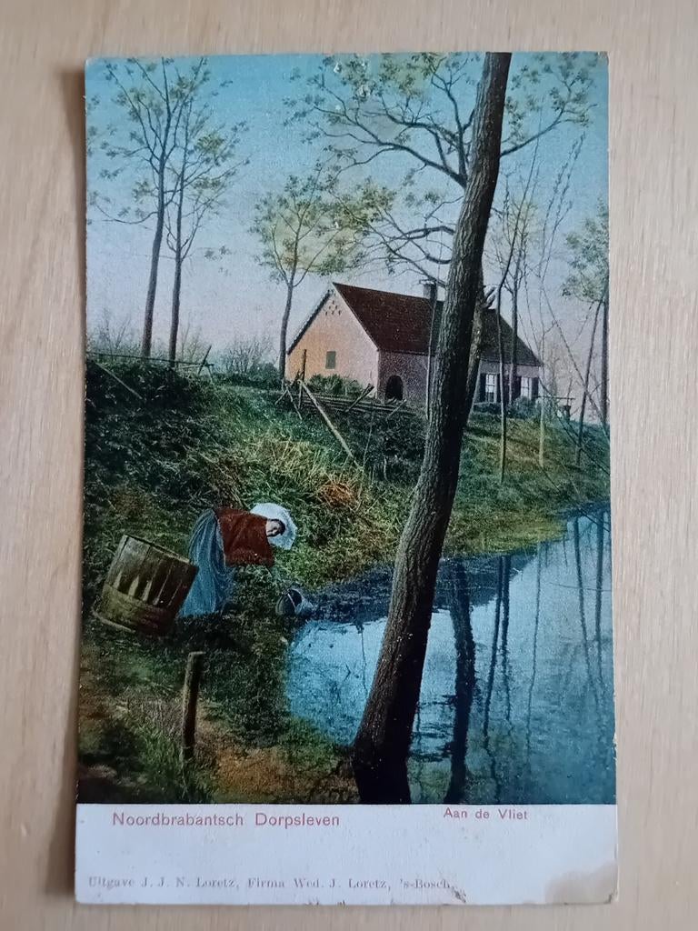 Ansichtkaart Noord Brabant, Verzamelen, Ansichtkaarten | Nederland, Ophalen of Verzenden, 1940 tot 1960, Noord-Brabant