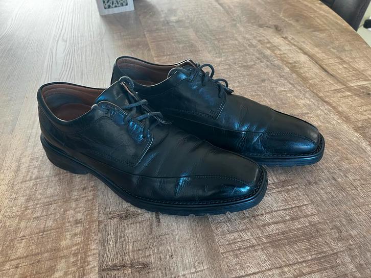 Clarks Herenschoenen Maat 44 (9.5) - Izgst!, Kleding | Heren, Schoenen, Zo goed als nieuw, Veterschoenen, Zwart, Ophalen of Verzenden