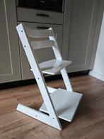 Stokke Tripp Trapp Stoel - Wit, Ophalen, Zo goed als nieuw, Meegroeistoel, Gordel(s)