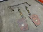 2x roerblad met gland en hennegats koker, Ophalen, Gebruikt