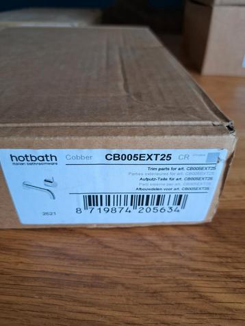 Hotbath CB005EXT25 afbouwdelen chroom wastafelkraan inbouw beschikbaar voor biedingen