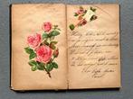 oud antiek Poesiealbum 1888 Poezie album amicorum, Ophalen of Verzenden
