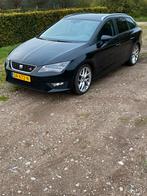 SEAT Leon 1.4 FR | Navi | Cruise Control | Stoelverwarming, 4 cilinders, Leon, Zwart, Origineel Nederlands