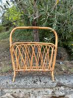 Vintage rotan tijdschriftenrek – boho eyecatcher, Ophalen of Verzenden