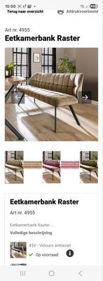 Eetkamerbank - Opkoopje! Nu €199, 125 cm of meer, Nieuw, 125 cm of meer, Ophalen of Verzenden