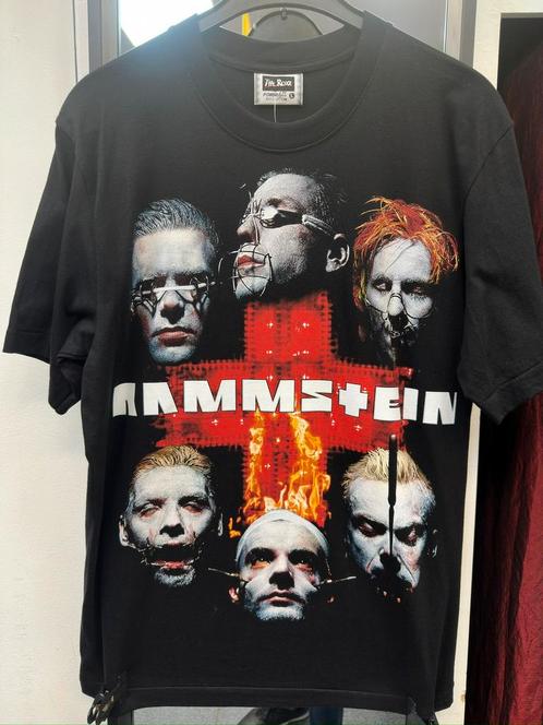 Rammstein t-shirt maat L 2kanten opdruk, Kleding | Heren, T-shirts, Nieuw, Maat 52/54 (L), Zwart, Ophalen of Verzenden