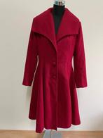 Jas1 - Wijnrode Hell Bunny winterjas mt L (1), Kleding | Dames, Jassen | Winter, Ophalen of Verzenden, Zo goed als nieuw, Blauw