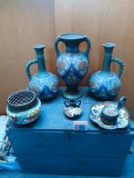 Grote verzameling gouda plateel 135 stuks in 1 koop, Ophalen