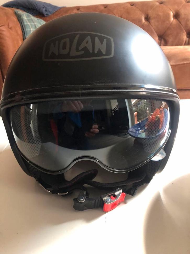 Nolan jethelm zwart nieuw, Motoren, Kleding | Motorhelmen, Dames, Heren, Jethelm, XL, Nolan, Nieuw zonder kaartje, Ophalen of Verzenden