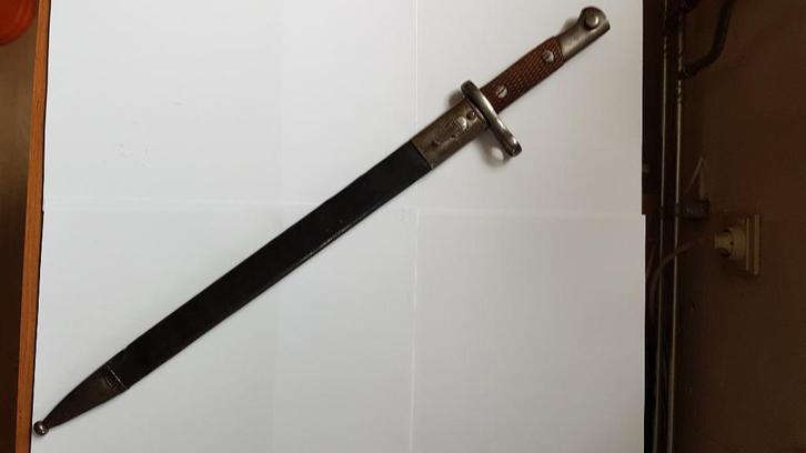 Spanish bayonet Artilleria Fca nacional Toledo., Verzamelen, Militaria | Tweede Wereldoorlog, Landmacht, Mes of Dolk, Overige gebieden