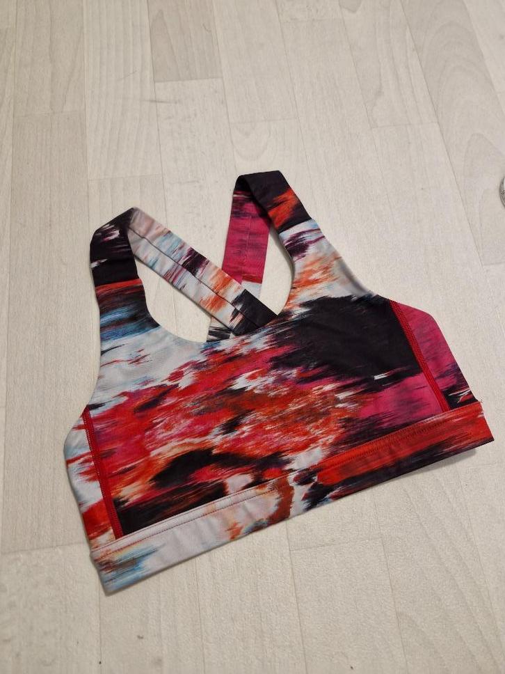 Lululemon sport-top - maat S, Kleding | Dames, Sportkleding, Zo goed als nieuw, Fitness of Aerobics, Maat 36 (S), Rood, Ophalen of Verzenden