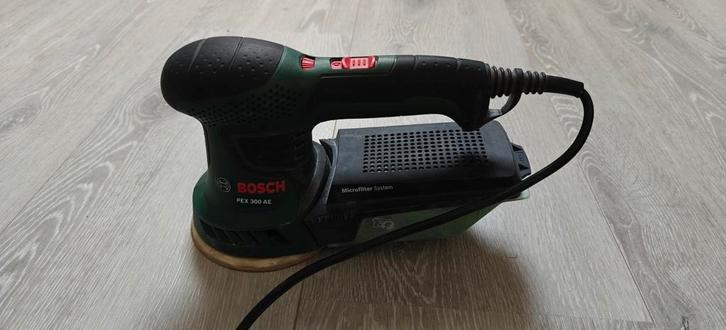 Bosch PEX 300 AE Excenterschuurmachine, Doe-het-zelf en Verbouw, Gereedschap | Schuurmachines, Gebruikt, Excentrische schuurmachine