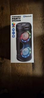 Portable Party Speaker, Ophalen of Verzenden, Nieuw, Complete set