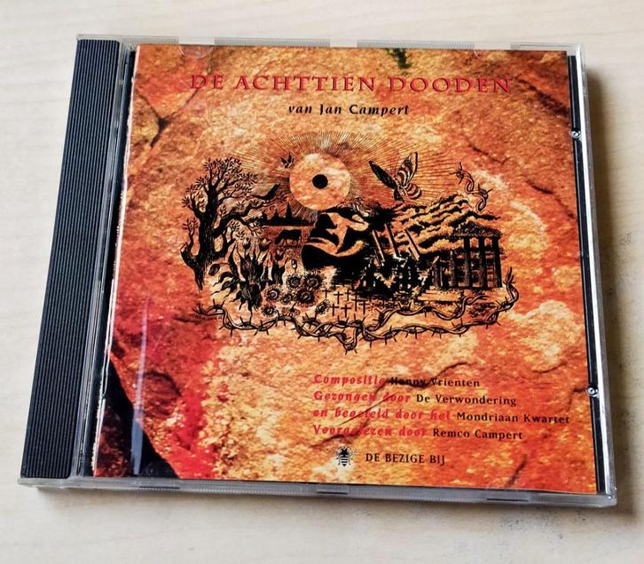 De Achttien Dooden van Jan Campert CD Henny Vrienten 2trk, Cd's en Dvd's, Cd Singles, Zo goed als nieuw, Overige genres, Ophalen of Verzenden