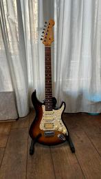 Richwood Strat HSS Sunburst, Muziek en Instrumenten, Ophalen, Zo goed als nieuw, Solid body, Overige merken