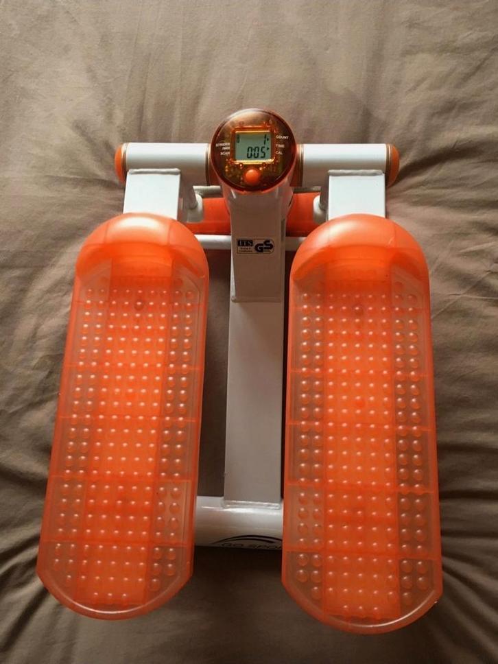 @ Go Sport Oranje Stepper - Compact en Effectief!, Sport en Fitness, Fitnessapparatuur, Zo goed als nieuw, Stepapparaat, Benen
