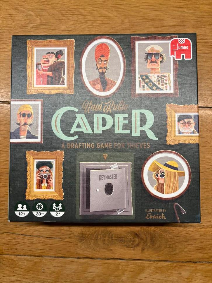 Caper Bordspel - Een Drafting Game for Thieves, Hobby en Vrije tijd, Gezelschapsspellen | Bordspellen, Nieuw, Een of twee spelers