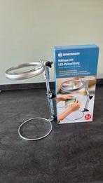 Loeplamp met led verlichting, Ophalen, Zo goed als nieuw, Vergrootglas of Loep