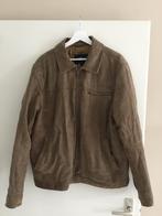 Bruine suède jas merk McGregor (maat 54), Kleding | Heren, Jassen | Winter, Maat 52/54 (L), Bruin, Gedragen, Verzenden