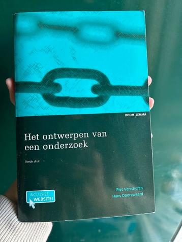 Het ontwerpen van een onderzoek - Verschuren/Doorewaard beschikbaar voor biedingen