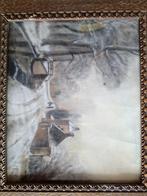 3 aquarellen, 2 vooroorlogs en 1 uit 1944., Antiek en Kunst, Ophalen
