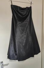 Zwarte Strapless Jurk - Maat M, Maat 38/40 (M), Zwart, Ophalen of Verzenden, Zo goed als nieuw