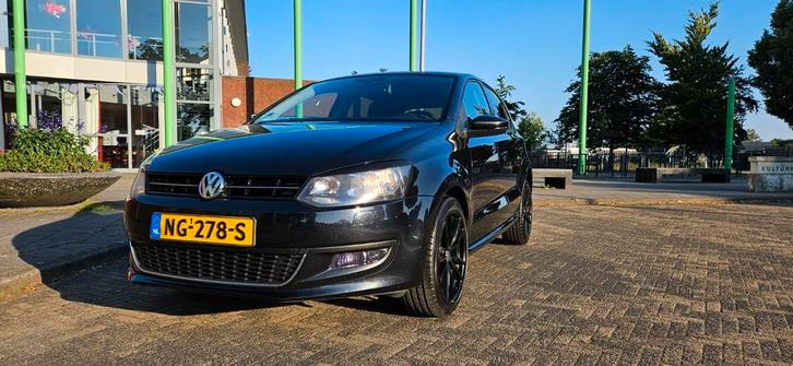 Volkswagen Polo 1.6 Bifuel AF-Fabriek LPG! - 2013 Zwart, Auto's, Volkswagen, Particulier, Polo, Airbags, Airconditioning, Alarm