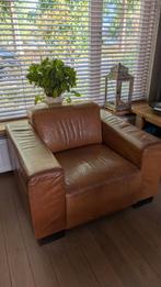 maxfurn fatuil.   stevige stoel., Huis en Inrichting, Ophalen, Zo goed als nieuw, 75 tot 100 cm, Leer