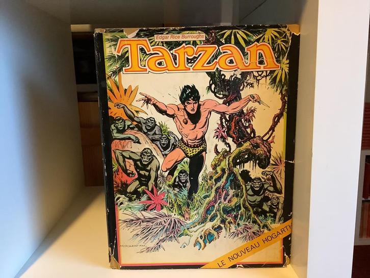 Tarzan le nouveau Hogarth 1973 HOGARTH & E.R.BURROUGHS. HC, Boeken, Strips | Comics, Gelezen, Eén comic, Ophalen of Verzenden