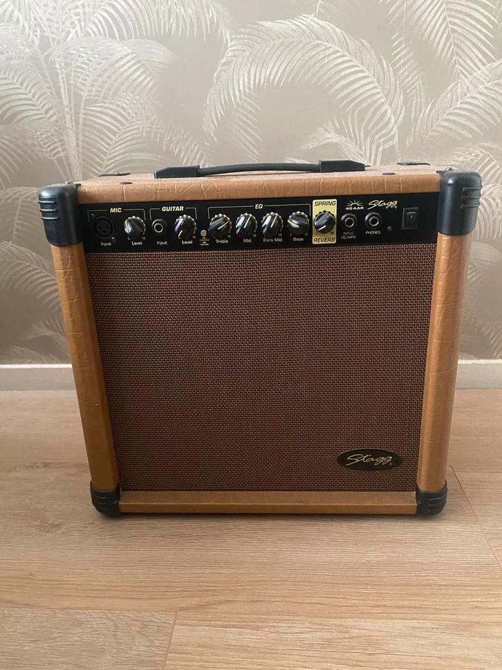 Stagg 40 AAR gitaar versterker combo, Muziek en Instrumenten, Versterkers | Bas en Gitaar, Zo goed als nieuw, Minder dan 50 watt