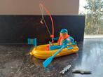 Vintage Playmobil 3574 Visser in roeiboot, Kinderen en Baby's, Speelgoed | Playmobil, Ophalen of Verzenden, Gebruikt, Complete set