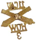 postwar 11 th calvalry division 3rd howitzer squadron pin, Verzenden, Luchtmacht, Amerika, Embleem of Badge