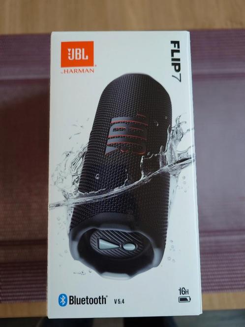 JBL Flip 7 Bluetooth (v5.4) speaker + Garantie (2025 model), Audio, Tv en Foto, Luidsprekers, Zo goed als nieuw, Minder dan 60 watt
