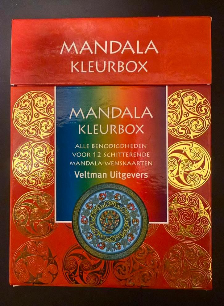 Mandela kleurbox, Boeken, Esoterie en Spiritualiteit, Nieuw, Overige typen, Meditatie of Yoga, Ophalen