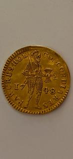 Gouden dukaat zeldzame geslagen in het jaar 1748, Postzegels en Munten, Munten | Nederland, Ophalen of Verzenden, Vóór koninkrijk