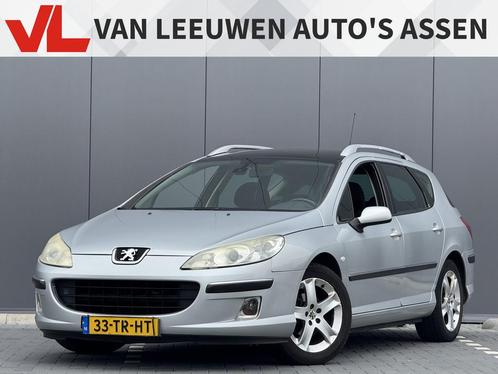 Peugeot 407 SW 2.0-16V XT | Inruilkoopje | Apk tot 08-04-202, Auto's, Peugeot, Bedrijf, Te koop, Airbags, Airconditioning, Alarm