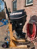 Evinrude e-TEC 30 pk met powertrim en e-start, Watersport en Boten, Benzine, Elektrische start, Buitenboordmotor, Gebruikt