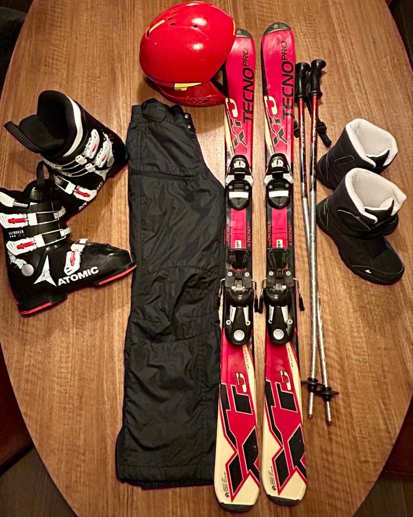 Complete kinder skiset, Overige merken, Gebruikt, 100 tot 140 cm, Ophalen of Verzenden