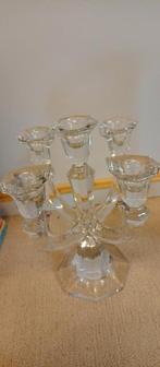 Kristallen Kandelaar, Antiek en Kunst, Ophalen of Verzenden, Glas