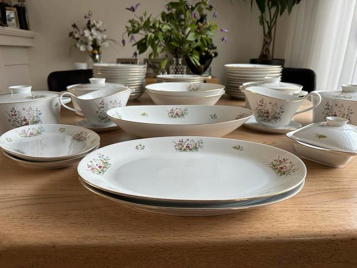 47-delig Winterling Marktleuthen Bavaria Eetservies, Huis en Inrichting, Keuken | Servies, Gebruikt, Kom(men), Overige stijlen