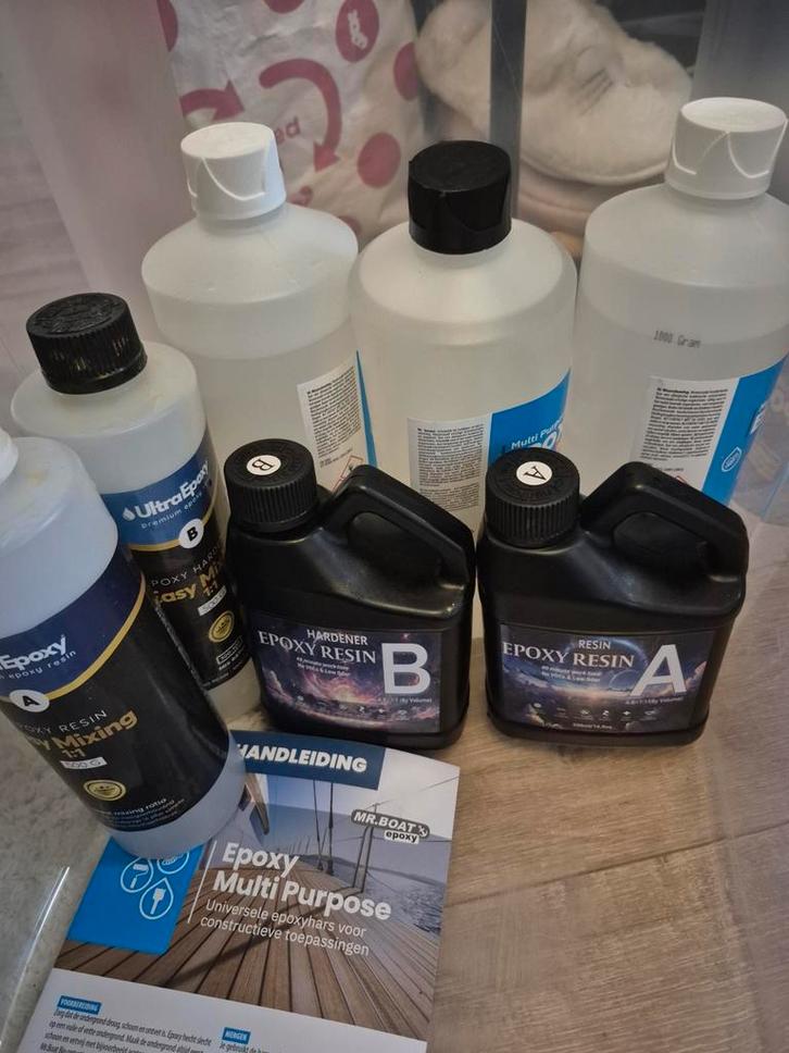 Epoxy, Huis en Inrichting, Schoonmaakartikelen, Ophalen